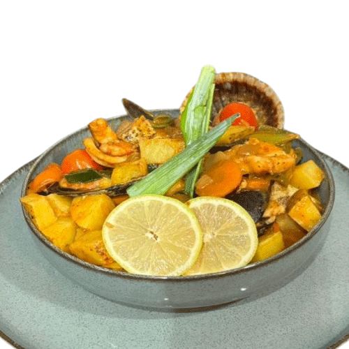 Cazuela de mariscos